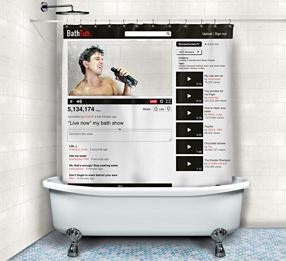 Become A YouTube Star In The Shower
