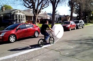 Bubble Wrap Bike