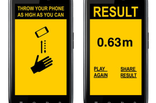 SMTH App Tests How High You Can Throw Your Phone