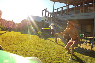 Open A Beer With A Flying Frisbee