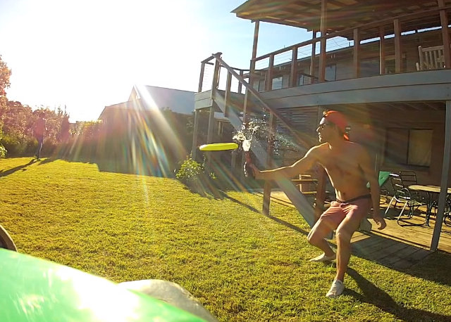Open A Beer With A Flying Frisbee