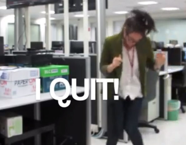 Woman Quits Via Dance Video