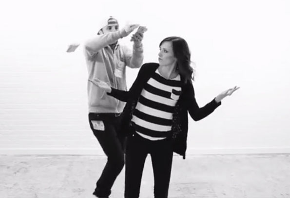 Pregnancy Announcement Rap Music Video