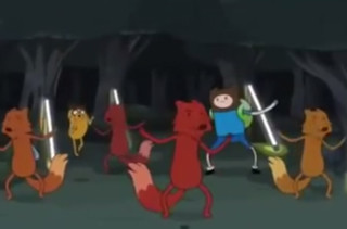 Adventure Time Parodies ‘The Fox’