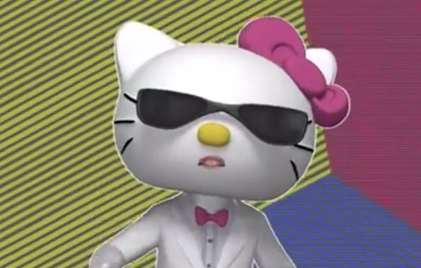 Hello Kitty Rapping Eminem Song