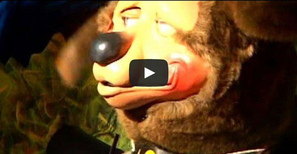 Animatronic Band Programmed To Rap