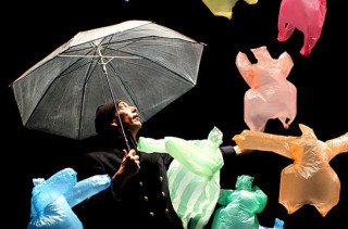 Ballet Performed By Plastic Bags