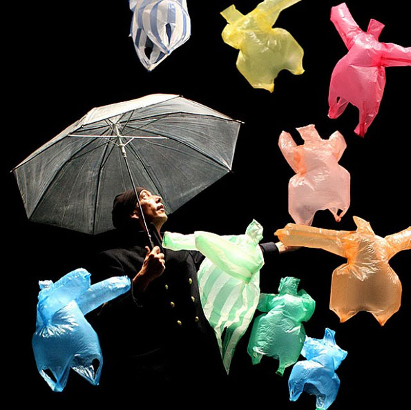 Ballet Performed By Plastic Bags