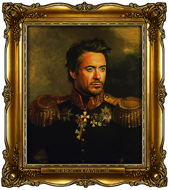 Celebrities Star In 19th-Century Military Portraits