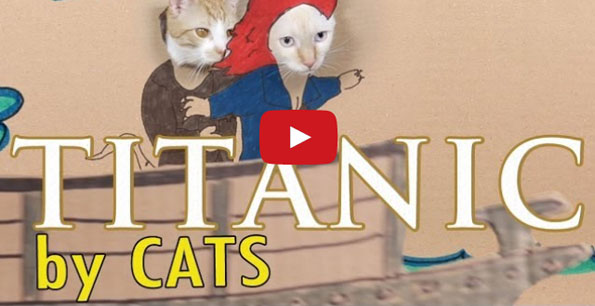 The Titanic Starring Cats