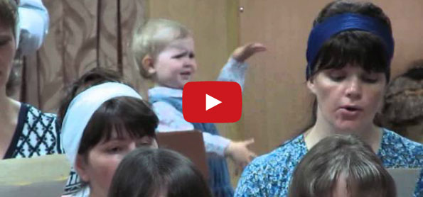 Baby Conducts Choir, Hilarity Ensues