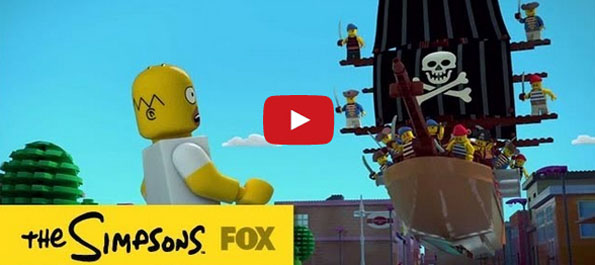 The Simpsons Do A LEGO Episode