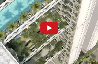 Skyscraper Has A Pool Bridge On The 38th Story