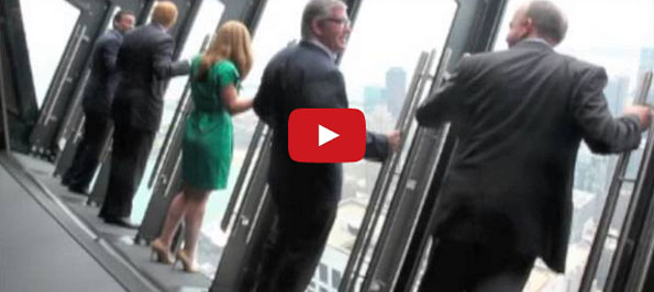 This Skyscraper With Windows That Lean Out Is Terrifying