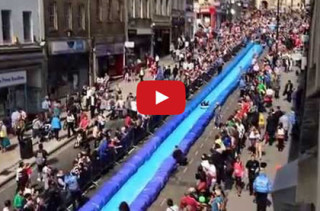 World’s Craziest Slip ‘N Slide (VIDEO)