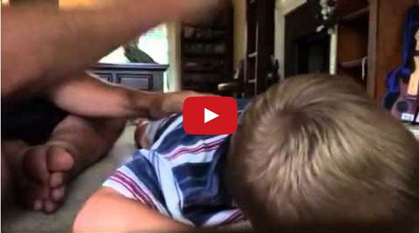 Cooool!: Dad Drums On Son Making Crazy Sound Effects