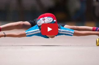 This Kids Limbo Roller Skating Skills = Mindblowing!
