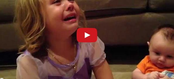 This Little Girl Doesn’t Want Her Baby Brother To Grow Up