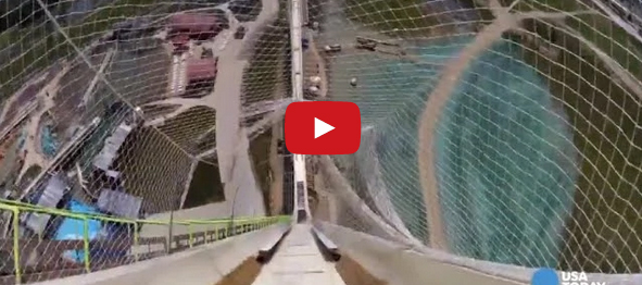 Get A First Person POV Down The World’s Tallest Water Slide