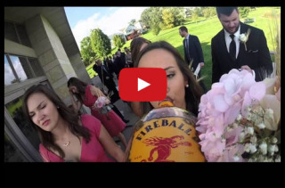 A GoPro Taped To A Bottle Of Booze Captures A Wedding