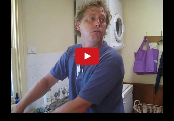 Uncle Chris Changes A Diaper