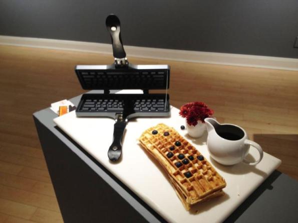 Now You Can Actually Own The Keyboard Waffle Iron IRL