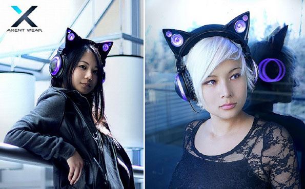 Play Your Mewsic On These Super Cute Cat Ear Headphones