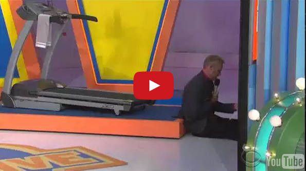 You Can’t Not Laugh At ‘The Price Is Right’ Treadmill Fail