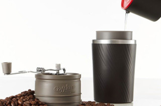 This All-In-One Coffee Maker Grinds, Brews & Contains Coffee