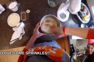 A Metal Song On How To Make A Funfetti Birthday Cake