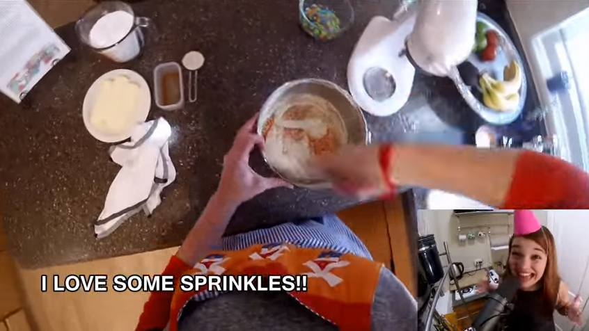 A Metal Song On How To Make A Funfetti Birthday Cake