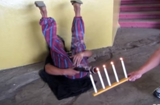 The New World Record For Most Candles Extinguished By Farts