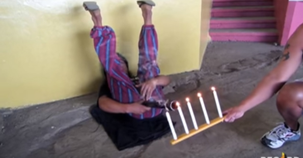 The New World Record For Most Candles Extinguished By Farts