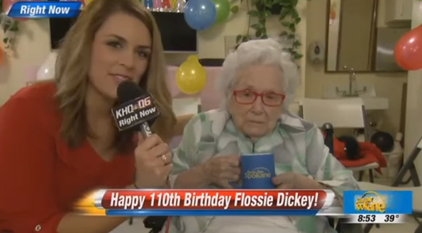 The Most Cringeworthy Interview With A 110 Year Old Granny