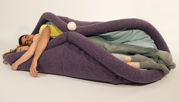 Blandito, A Cozy Cushion That Turns You Into A Burrito