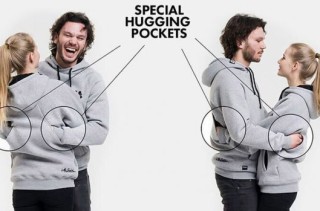 The Hugging Hoodie Has Pockets In The Back For Ultimate Hugs