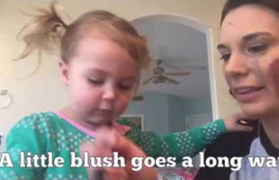 Watch This Little Girl Give The Most Adorable Makeup Tutorial
