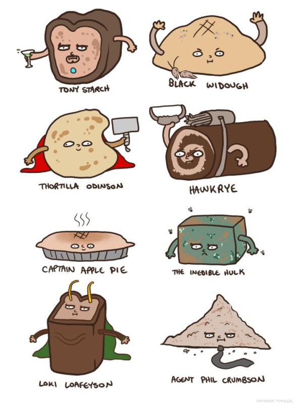 The Bread Avengers & More Incredible Links
