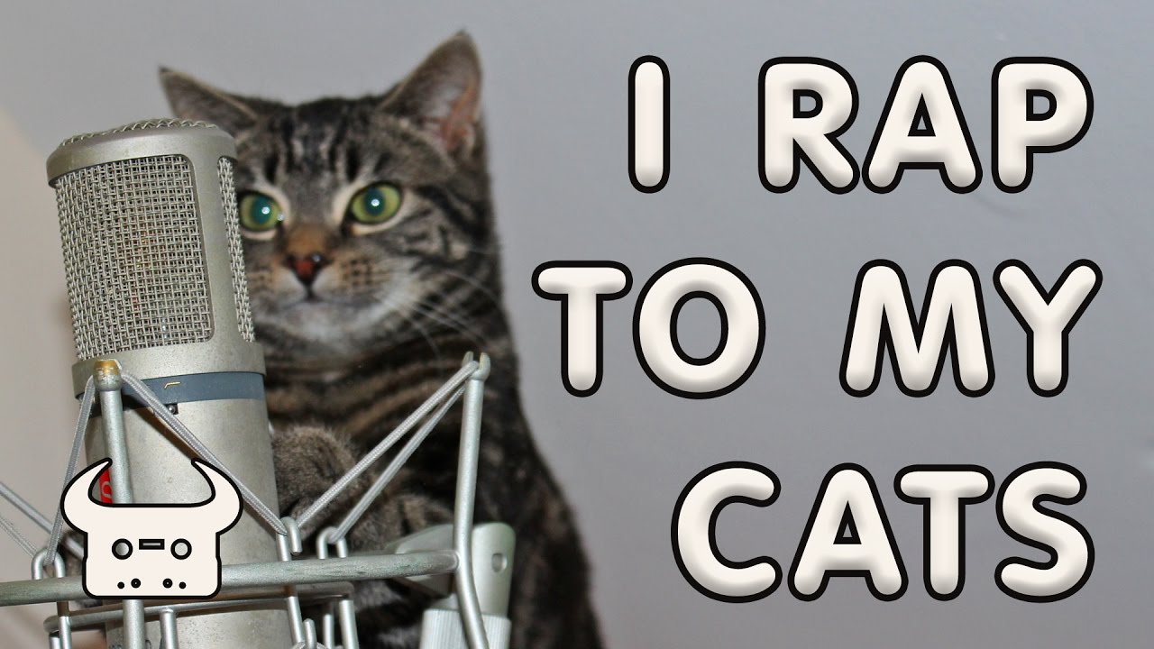 Listen To This Guy’s Affectionate Rap For His Three Cats
