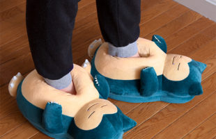 Snorlax Slippers Make Snoring Sounds When You Walk
