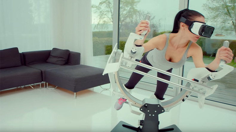 This VR Exercise Equipment Makes You Feel Like You’re Flying
