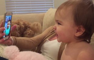 Watch Two Babies Have A Conversation Over FaceTime