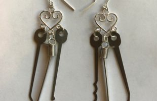 Lock Pick Earrings, For The Most Fashionable Of Burglars
