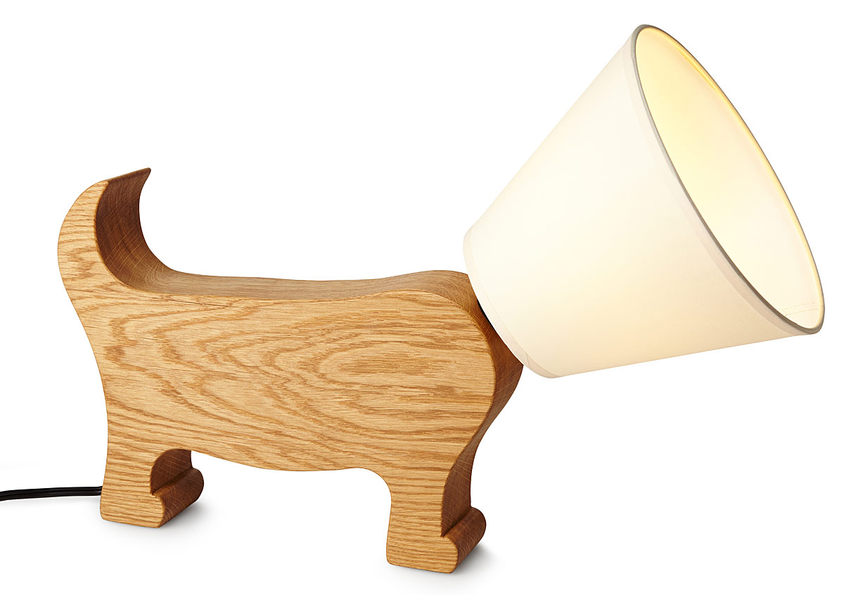 The Cone Of Shame Lamp Is A Real Thing That Exists