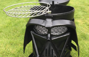 Come To The Dark Side, We Have This Darth Vader Grill