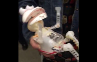 Furless Tickle Me Elmo In Action Will Give You Nightmares