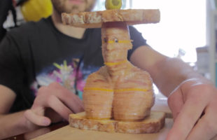 Look At This Vin Diesel Ham And Cheese Sandwich!!