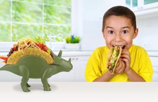 Hold Your Taco In Place With This Triceratops Taco Stand