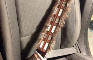 A Furry Chewbacca Seat Belt Cover & More Incredible Links