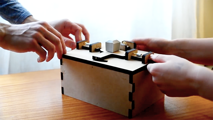 This Locking Cookie Box Requires Two People To Open It